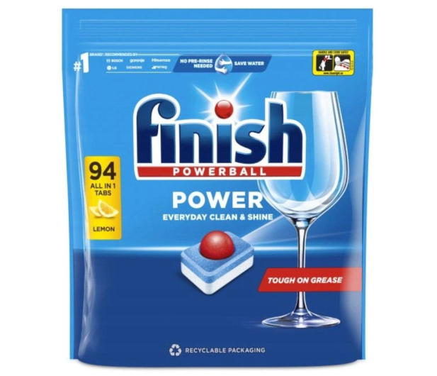 Finish FINISH 94szt All in 1 Max Lemon Tabletki do Zmywarki - 1354507 - zdjęcie